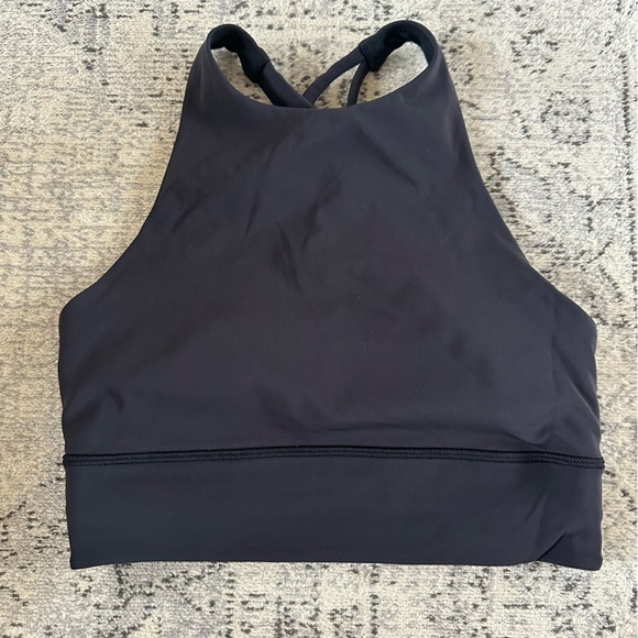 Lululemon ENERGY BRA HIGH-NECK LONGLINE TOUGH - Picture 1 of 4